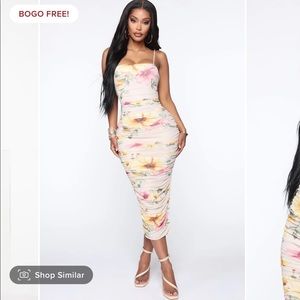Fashionnova floral dress